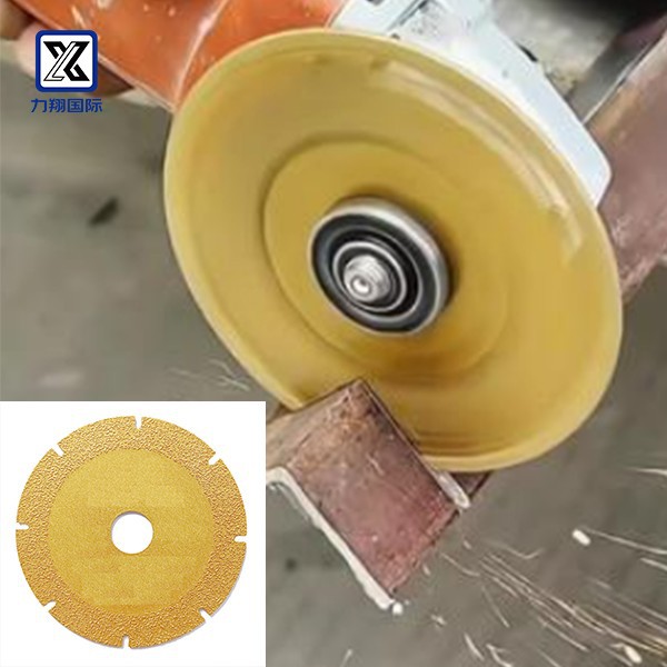 Slotted Brazed Diamond Saw Blade factory